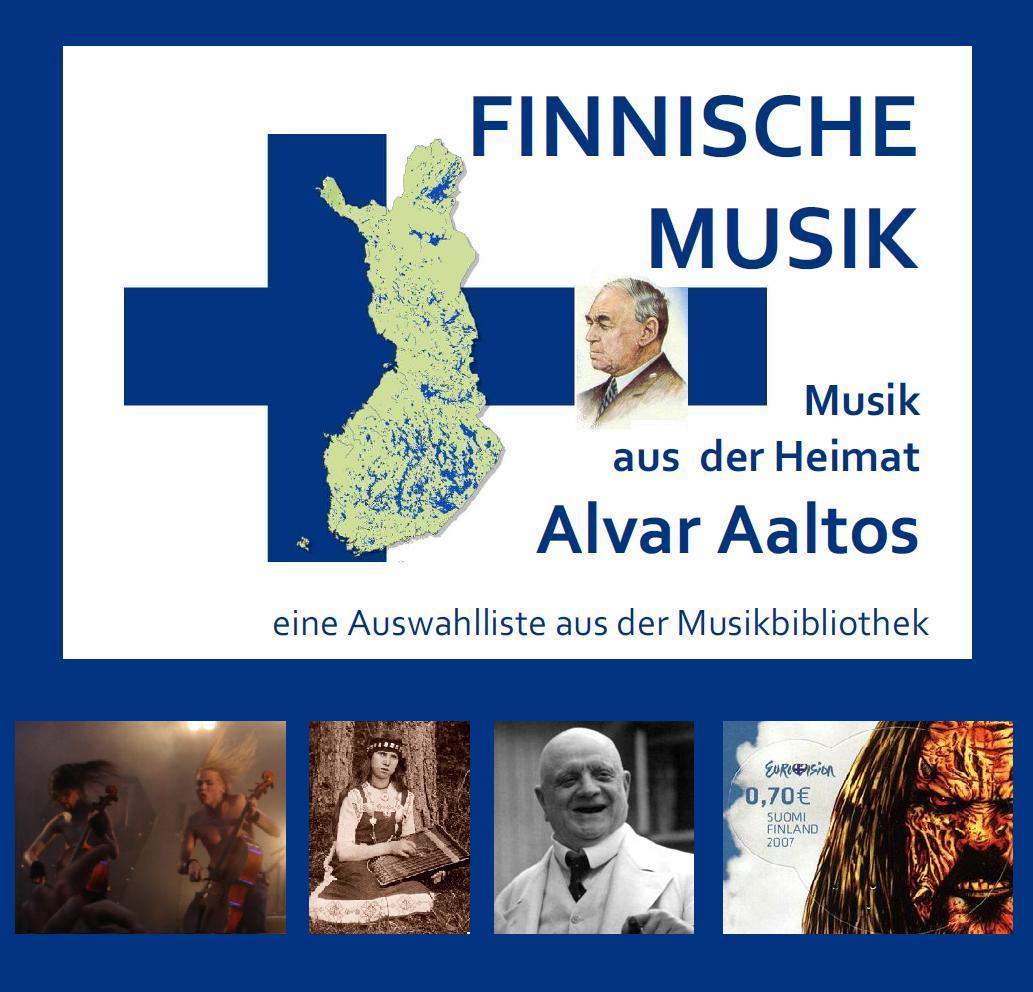 Musik aus der Heimat Alvar Aaltos / Broschüre der Musikbibliothek