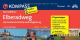 Aktueller mehrbändiger Radwanderführer zum Elberadweg mit Karten